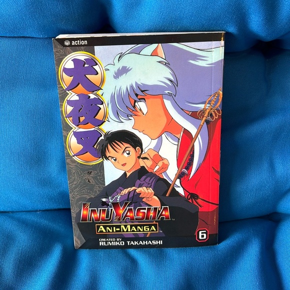 Rumiko Takahashi Other - Inuyasha Volume  6 By Rumiko Takahashi Ani - Manga Color Comic